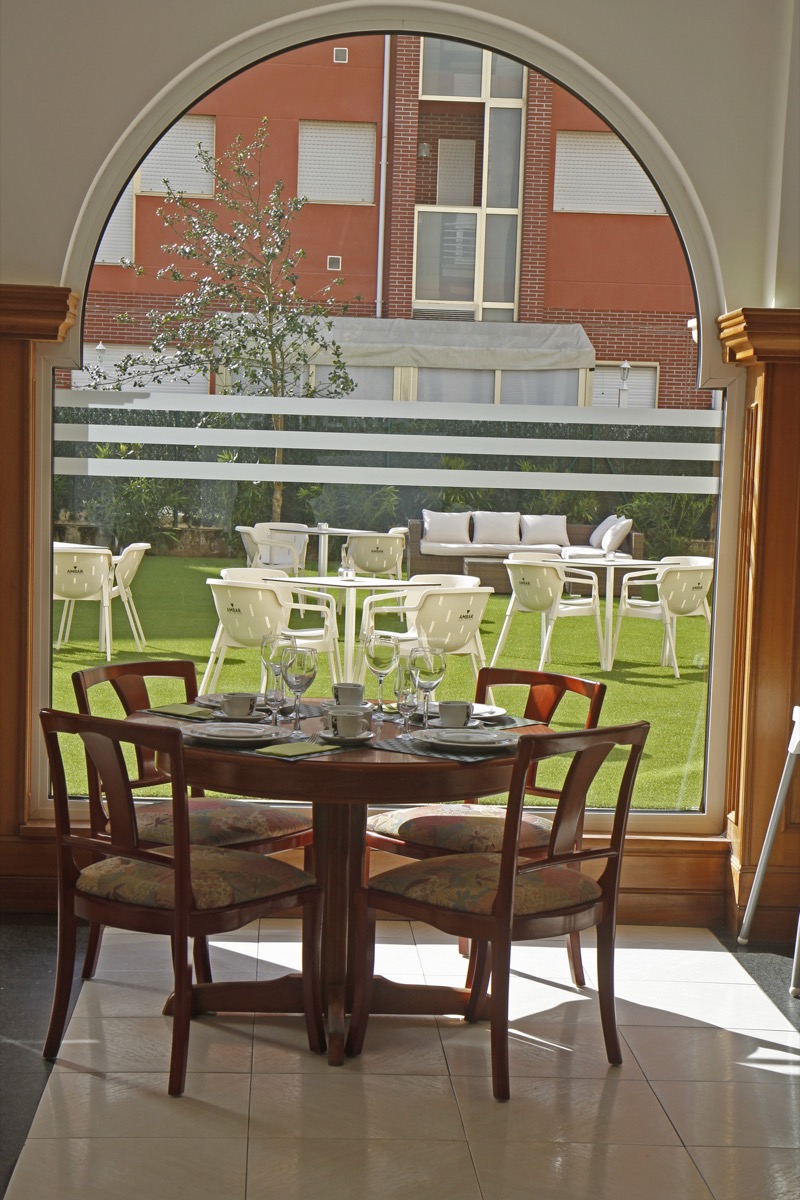 Barra de cafetería, Hotel Playa de Merón
