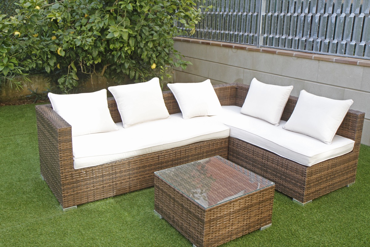 Terraza detalle, Hotel Playa de Merón